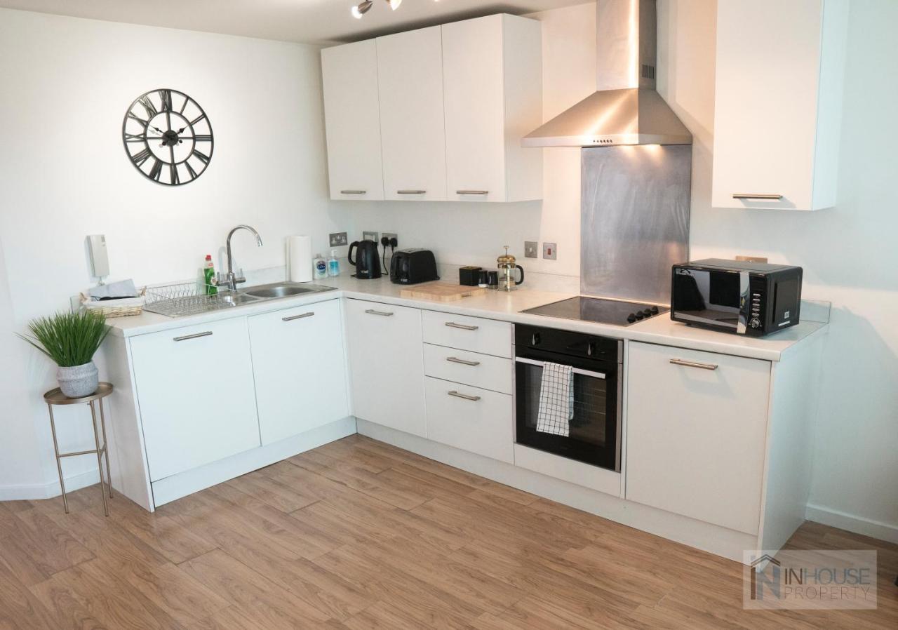 Modern City Centre Apartment Wifi Netflix Nottingham Exterior foto